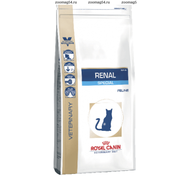 Royal Canin RENAL SPECIAL RSF 26 FELINE (РЕНАЛ СПЕШИАЛ РСФ 26 ФЕЛИН) сухой корм для кошек с почечной недостаточностью 2кг